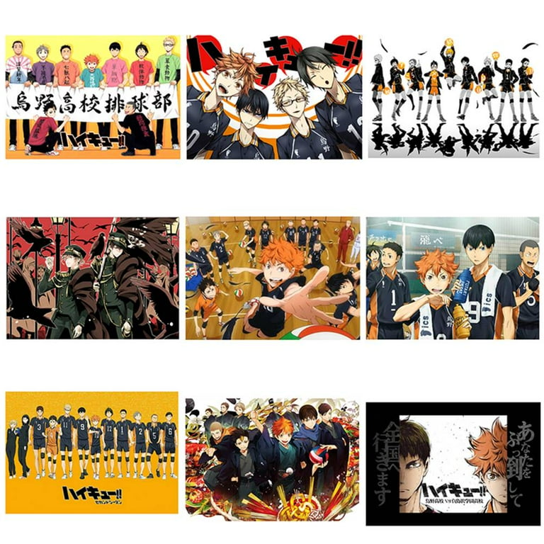 Taicanon Anime Haikyuu Poster Home Decorations Cafe Bar Studio Wall  Pictures Cartoon Coated Paper 