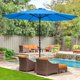 thumbnail image 2 of LAGarden 9ft UV 30+ Aluminum Outdoor Patio Umbrella with Crank & Tilt 8 Ribs Air-vented for Garden Table Pool Yard Ranch LAGarden Modern, 2 of 10