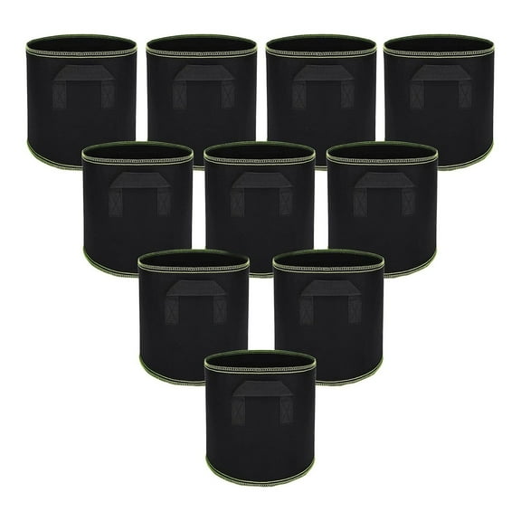 Clearance Sale! Lssam Flower Pot Plant Pots 10pcs Garden Plant Bags Are Made From Non Woven Flower POTS To Grow And Raise Plant Bags And Non Woven Plant Bags To Make Home Home Garden Indoor