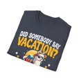 thumbnail image 4 of Did Somebody Say Vacation Alpaca My Bags Alpaca Animal Lover TShirt, 4 of 4