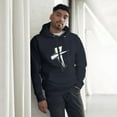 thumbnail image 5 of Action Cross Unisex Hoodie - Navy Blue - M, 5 of 5