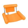 thumbnail image 2 of Hbdhejl Inflatable Water Swimming Chair Folding Pool Float Seat Backrest Bed Foldable Inflatable Swimming Chair, 2 of 5