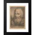 thumbnail image 2 of Angelica Kauffmann 18x24 Black Modern Framed Museum Art Print Titled - Bust of an Old Man, 2 of 5