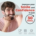 thumbnail image 4 of Zimba Tiras Blanqueadoras De Dientes Con Sabor A Menta Esmalte Vegano Blanqueador De Dientes Con Peróxido De Hidrógeno Seguro Para Café Vino Tabaco Y Otras Manchas Tratamiento De 14 Días Menta, 4 of 5