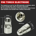 thumbnail image 3 of 45pcsP-80 For Panasonic Plasma Electrode Nozzle 1.5 100Amp Plasma Cutting Torch, 3 of 8