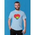 thumbnail image 2 of Young Heart T-Shirt Men -Engin Selcuk Designs, Male 3X-Large, 2 of 4