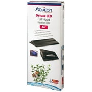 [Pack of 4] Aqueon Deluxe LED Full Hood for Aquariums 24"L x 9.63"W