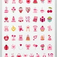 thumbnail image 4 of 35pcs-50pcs Cute Stickers Kids Stickers Pink Stickers Teacher Reward Stickers Lovely Stationery Stickers for Laptops Suitcases, 4 of 9