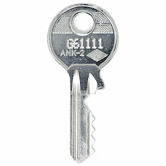 Replacement Key for Ahrend G61755