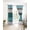 Turquoise, variant on Turquoise Teal Blackout Curtains 90 Inches Long for Bedroom, Farmhouse Retro Ombre Wooden Grain Thermal Insulated Room Darkening Black Out Window Curtain Panels Grommet Drapes for Living Room