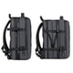 thumbnail image 5 of Mochila de viaje para computadora portátil con puerto de carga USB, resistente al agua, anti-hombres, mujeres, para computadora portátil de 15.6 pulgadas, negro, 5 of 5