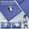thumbnail image 5 of Aship Self Inflating Sleeping Pad, 26D Hi-Tech Memory Foam, 3.1" Ultra-Thick, 20-Second Inflation Sleeping Pad with Pillow, Insulated All Seasons Camping Mattress for Camping, Car, Tent, 5 of 9