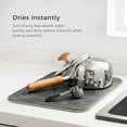 thumbnail image 4 of Colourtree Dish Drying Mat Super Absorbent Hide Stain Dish Drying Pad with Non-slip Rubber Backed, 4 of 7