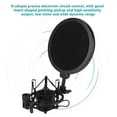 thumbnail image 3 of Kit de support antichoc pour microphone à condensateur et filtre anti-pop professionnel, 3 of 4