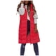 thumbnail image 2 of Chaqueta de mujer con capucha, manga larga, cremallera, sin mangas, parkas, abrigos, tops con bolsillo, 2 of 6