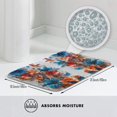 thumbnail image 6 of Bathroom Rugs Non Slip Washable - 3D Butterfly Kitchen Mats for Floor, Area Rugs for Entryway Rugs Indoor, Laundry Bathroom Room Door Rug with Rubber Backing 20x31.5in, 6 of 8