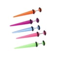 thumbnail image 1 of Tapones de Oído Cheater Fake Taper Camilla 4G 5pcs colorido Sunnimix 16G Acero, 1 of 7