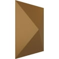 thumbnail image 2 of Ekena Millwork 11 7/8"W x 11 7/8"H Sellek EnduraWall Decorative 3D Wall Panel, Bright Coat Gold (12-Pack for 11.76 Sq. Ft.), 2 of 6