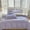 Purple, variant on TERGAYEE Bedding Sets All-Season Bedding Set - 4-Piece Washable Solid Color Bed Sheet Duvet Cover And Pillowcases Home Supplies