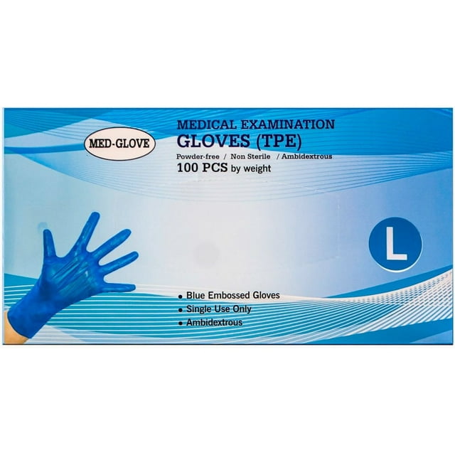 TPE Gloves - Medical Examination Gloves (100Pcs/Box) - Wholesale $2.99/ Box