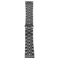 thumbnail image 1 of Correa De Reloj, Correa De Reloj Ajustable Negra De 23 Mm, Correa De Reloj De Acero Inoxidable, Metal Para El Hogar, 1 of 8