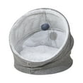 thumbnail image 1 of Cálida Cama para Gatos de Invierno, Autocalentable, 36x45cm, Casa para Mascotas, Cueva, Cabaña para Acurrucarse, Cama para Perros Pequeños, Gatitos Y, 1 of 8