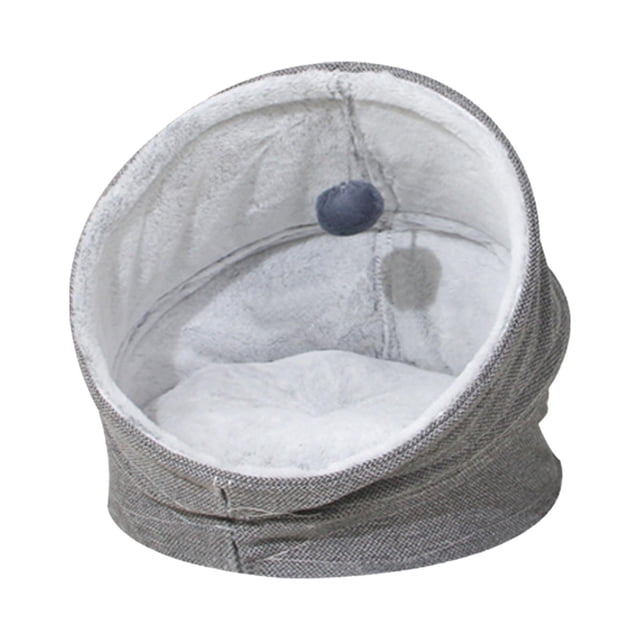 Cálida Cama para Gatos de Invierno, Autocalentable, 36x45cm, Casa para Mascotas, Cueva, Cabaña para Acurrucarse, Cama para Perros Pequeños, Gatitos Y
