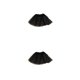 thumbnail image 4 of Guardurnaity tutú Vestidos de niña con cintura elástica Regalos de cumpleaños Ropa para ocasiones especiales Decoración de fiesta para Negro 2piezas, 4 of 6