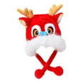 thumbnail image 4 of Gorro con orejeras de peluche de animal para invierno, ideal como regalo de cumpleaños para mujeres y niñas. Estilo A, 4 of 9