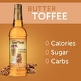 thumbnail image 2 of Jordan's Skinny Syrup - Butter Toffee Sugar Free, 25.4 Fl.Oz (750 ml) + Gold Syrup Pump l Pack of 2, 2 of 5