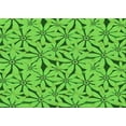 thumbnail image 1 of Ahgly Company Machine Washable Indoor Rectangle Transitional Emerald Green Area Rugs, 5' x 7', 1 of 7