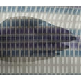 thumbnail image 4 of oneOone Tissu en Viscose Chiffon Imprimé Géométrique Ikat BTY 42 Pouces de Large, 4 of 4