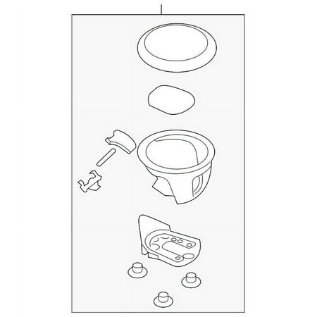 Genuine OE Mazda Cup Holder - ND6N-64-39X-02