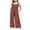 Brick Red, variant on Gubotare Jumpsuit for Girls Formal Girl's Striped Sleeveless Romper Summer Outfits Clothes Size 5-6T (Navy,5-6 Years)