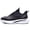 Black And White, variant on Men's -Upper Casual Sneakers, Soft Microfiber Comfortable Upper, Textile Lining, MD Soft Sole, Outdoor Road Running Shoes