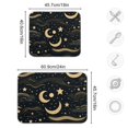 thumbnail image 3 of Moon in Black Dish Drying Mat Dish Drainer Rack Mats Water Absorbent Non-Slip Easy Clean Heat Resistant for Kitchen Counter, 3 of 8