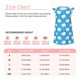 thumbnail image 3 of Fotbe Cute Polar Bear Vestido de Dormir para Niñas de 3 a 10 Años, Mangas Cortas, Estilo Princesa, Pijama Camisón con Mangas Voladas-X-Large, 3 of 6