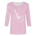 thumbnail image 2 of SHE IS My Orders Placed Graphic Shirts for Women 2025 Womens Tops Dressy Casual Womens Blouses Long Sleeve Dressy Casual Crop Tops for Women Sexy Pink, 2 of 4
