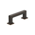 thumbnail image 3 of Amerock Lintel 6-5/16 inch (160mm) Center-to-Center Oil-Rubbed Bronze Cabinet Pull, 3 of 7