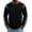 Black, variant on JOANKDMI Color Block Sweatshirts for Men Long Sleeve Crewneck Pullover Athletic Active Shirts Casual Sportswear Tops for Workout Gym
