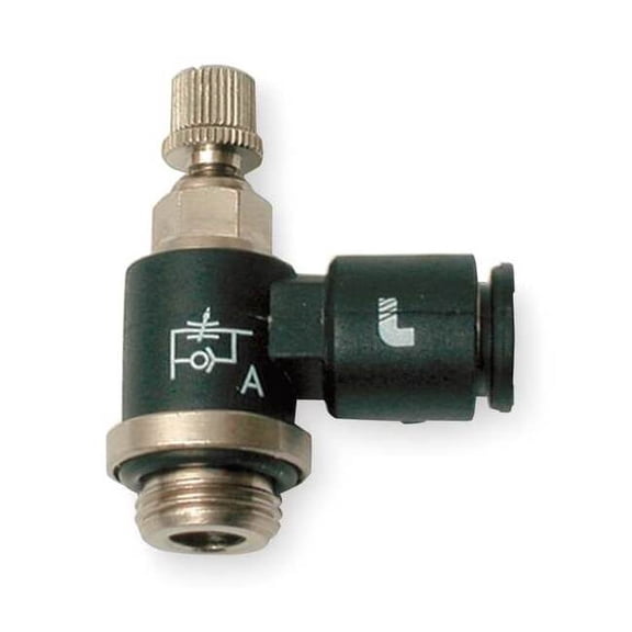 Legris Flow Control Valve,5/32" PTC,10-32 UNF 7660 04 20