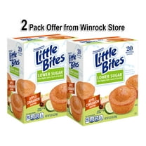 Entenmann’s Little Bites Lower Sugar Apple Cinnamon Muffins (2 Packs) Free Gift from Winrock Store
