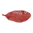 thumbnail image 3 of Unique Bargains 1 Pc Soap Dish Leaf Soap Holder for Bathroom Red, 3 of 6
