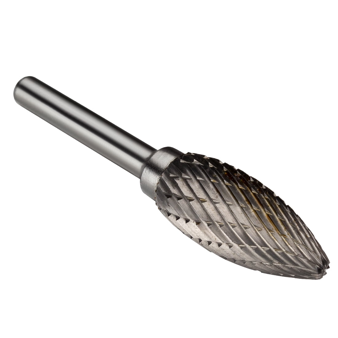 Double Cut Tungsten Carbide Rotary File 9/16" Head 6mm Shank Flame