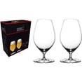 thumbnail image 2 of Riedel 15,35 Oz Veritas Bière Cristal Clair Boisson Boisson Verre Ensemble (2 Pack), 2 of 3