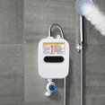 thumbnail image 2 of Small Instant Electric Water Heater LCD Temperature Display IPX4 Quick Heating Shower Water Heating Device Set, 2 of 5