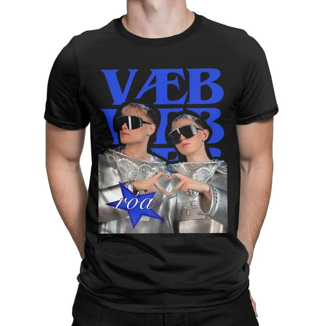 New Arrival Vaeb Róa VÆB ROA Eurovisions 2025 T Shirt For Unisex Pure Cotton Tee Shirt Short Sleeve Tops S Navy Blue|https://ae01.alicdn.com/kf/Sa9b23dee23314f52b4fcdf1a969400c02.jpeg