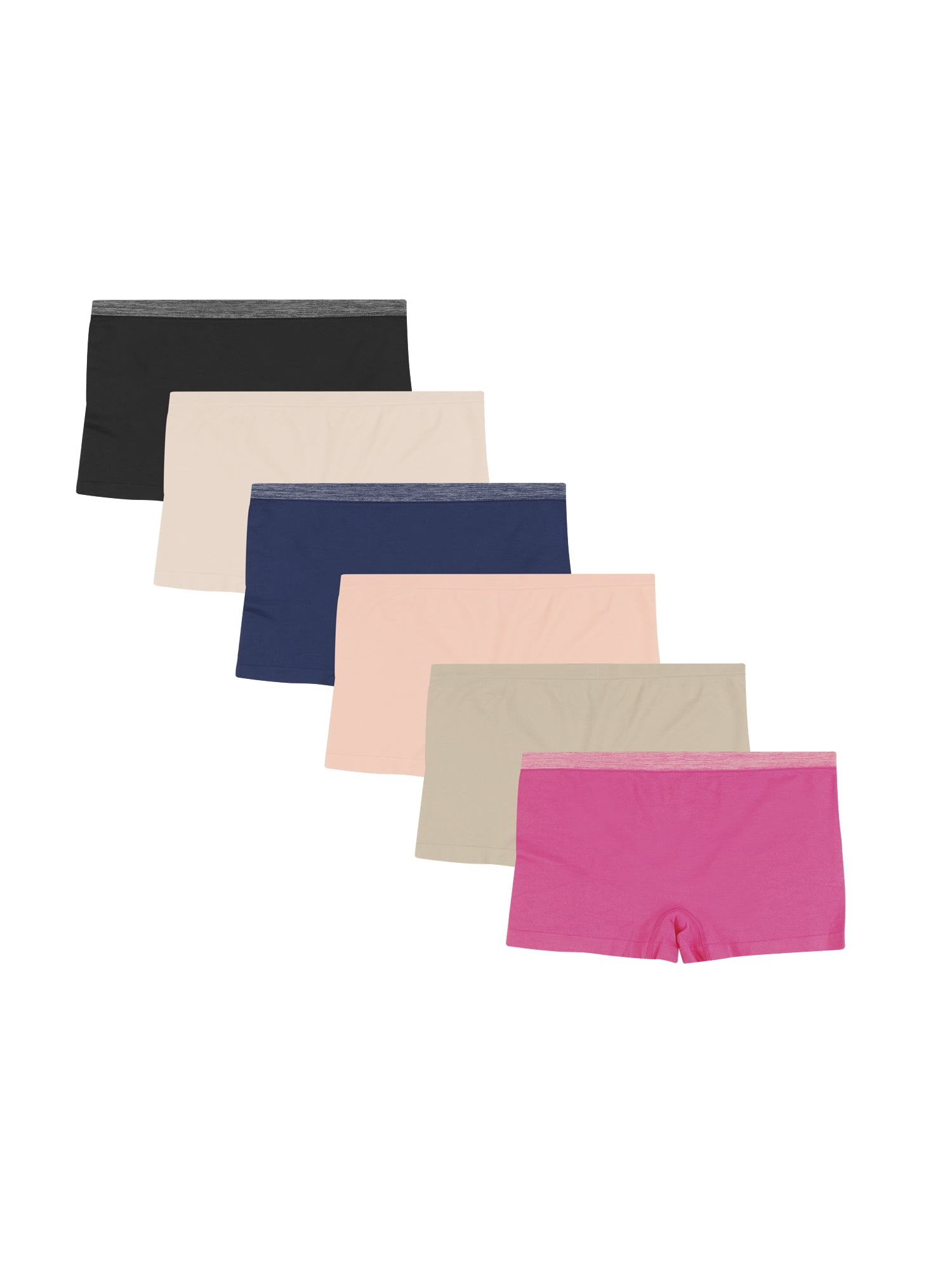 Hanes Hanes Women's Comfort Flex Fit Seamless Boyshort Underwear, 6