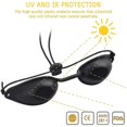 thumbnail image 2 of Gafas de seguridad ultravioleta,Gafas de solarium de 3 piezas,Gafas de protección ocular ultravioleta,Protección ocular de salón de bronceado,Gafas de seguridad de solarium infrarr, 2 of 5