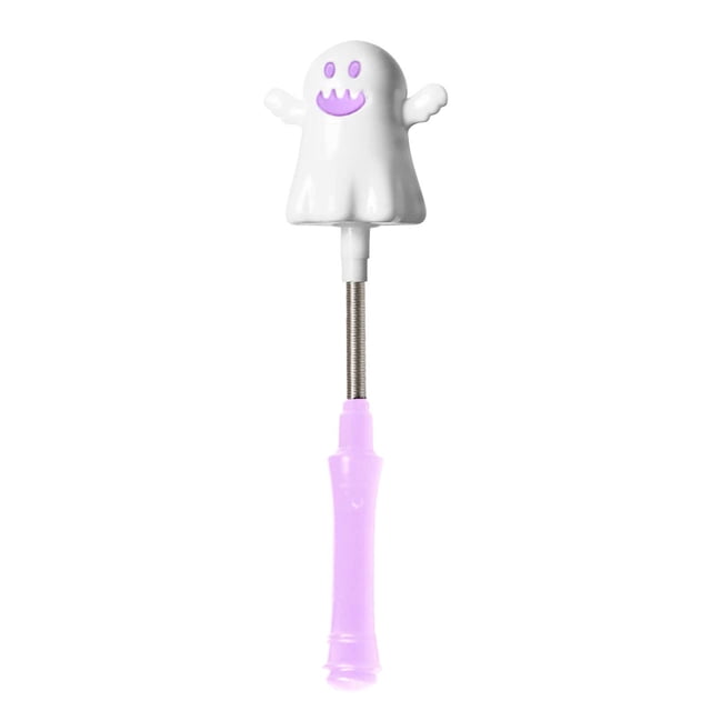 Halloween Light Up Wand For Kids Party 9.84 Inches Long With Spooky Sound Effects Pumpkin Ghost Design Gift For Children Celebration D